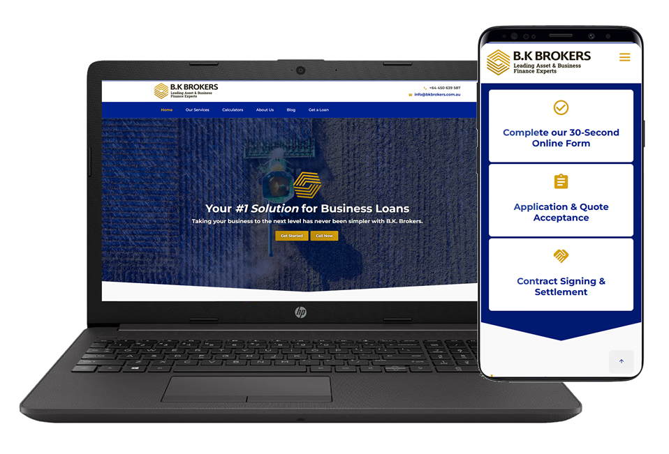 Website Design Example 1